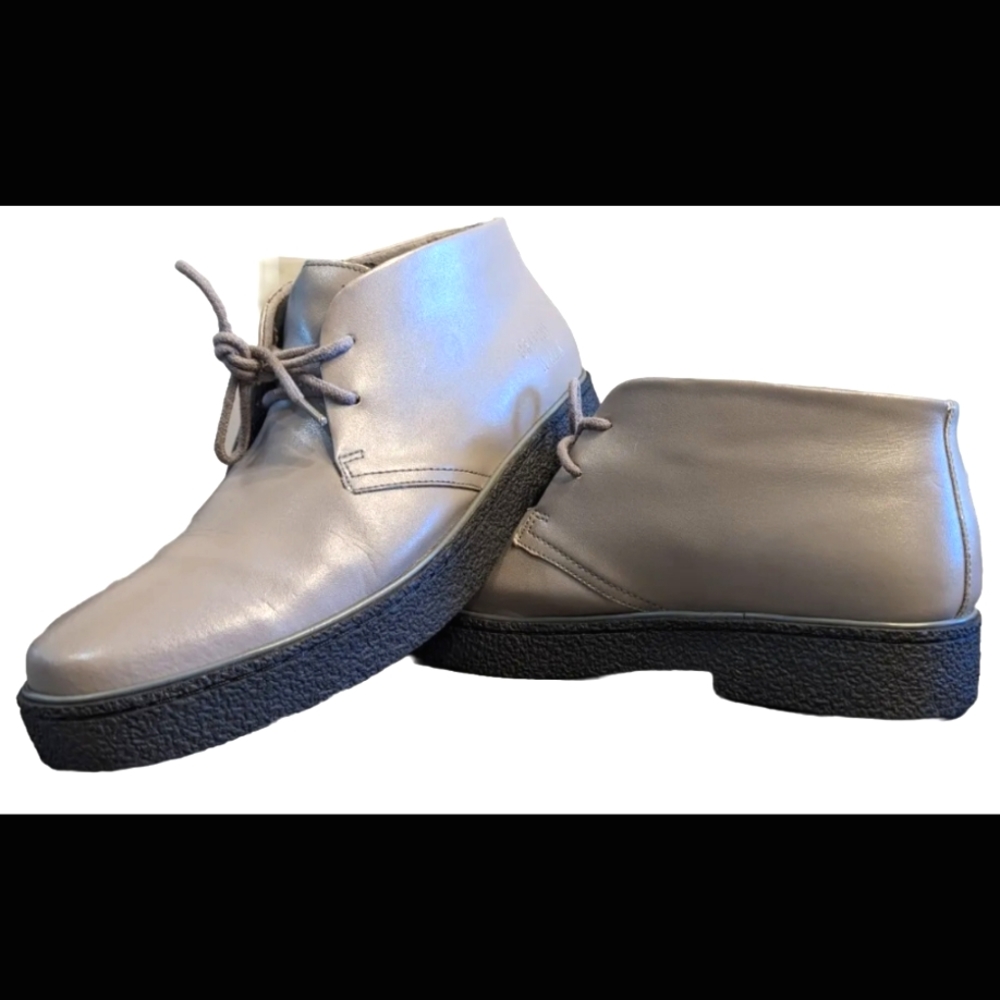 British Walker Original PlayBoy High Top Leather Chukka Boots